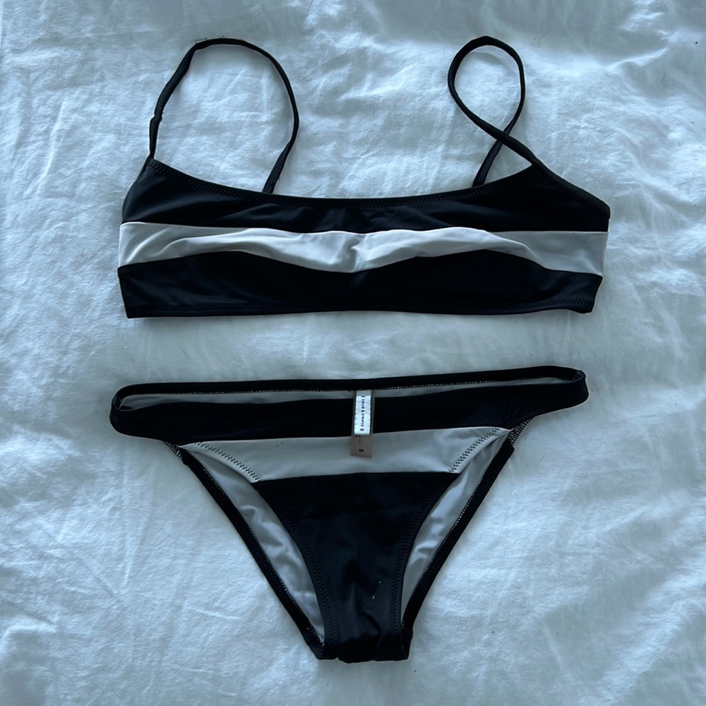 Solid & Stiped Bikini - image 1